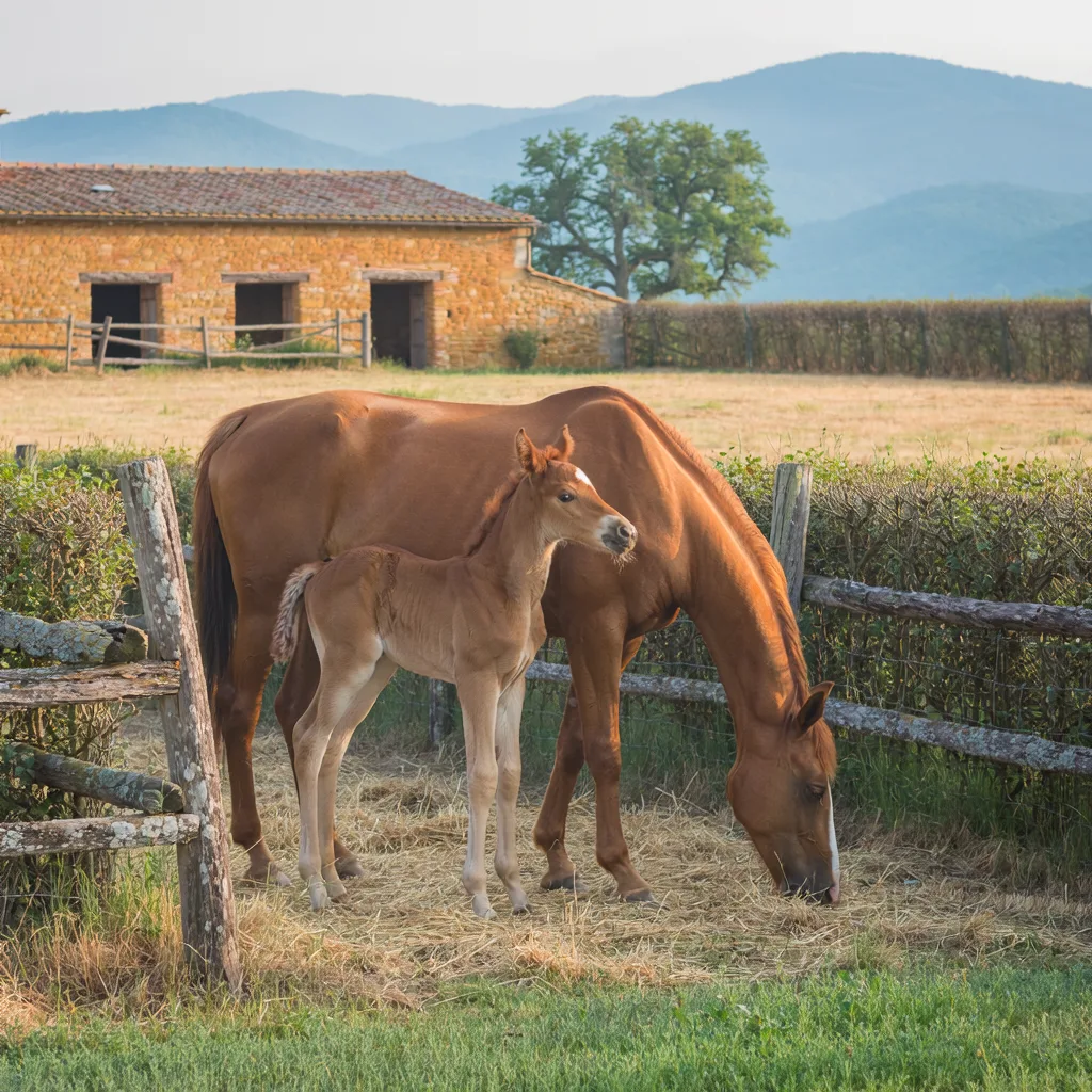 Élevage de chevaux, Les Écuries d'Aoste, Aoste