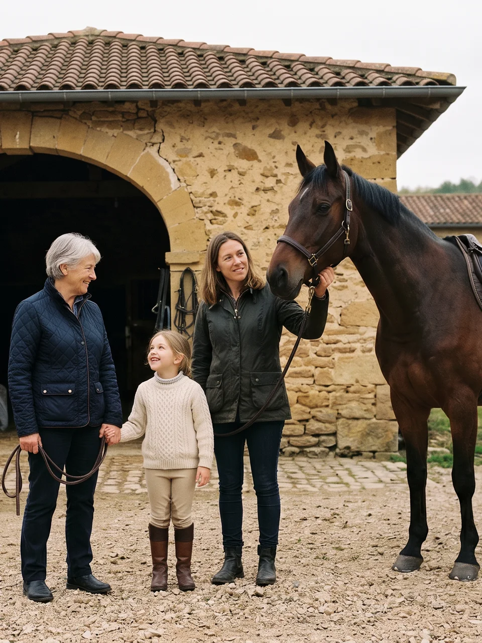 L'équipe, Les Écuries d'Aoste, centre équestre à Aoste